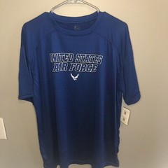 United States Air Force Blue SS Tshirt J-America Sportswear Size XL New With Tag