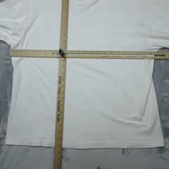 Vintage Fruit of the Loom Shirt Men XL White Mock Neck Long Sleeve USA 90s Thras