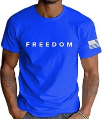 Freedom Shirt Charlie Kirk Tshirts Patriotic text