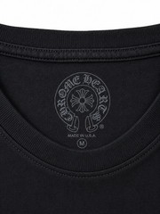 Chrome Hearts Horseshoe Logo Pocket T-Shirt Black