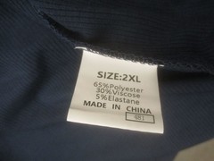 NWT JMierr Size 2XL Mens Blue Short Sleeve Buttons Casual Stretch Top 779