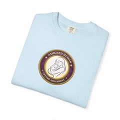 Assigned Human Lifetime Assignment T Shirt Funny Cat Lover Seal Unisex Tee