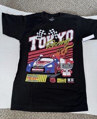 New Hello Kitty :Tokyo Racing Black T-Shirt. Small