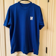 The Marathon Clothing TMC T-Shirt Nipsey Hussle Blue Men’s Medium Made In USA