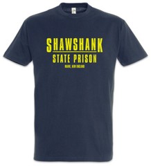 Shawshank State Prison T-Shirt The Shawshank Prison Redemption Symbol Logo Sign