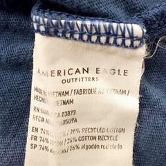 American Eagle Blue Tie-Dye Malibu Short Sleeve Tshirt Womens Size XS/S