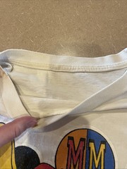 VINTAGE Mickey Unlimited Single Stitch T-Shirt w/ Flaws Use For The Graphics Art