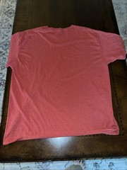 Men’s Hair Triggered T-Shirt Red Size XL Short Sleeve