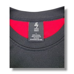 Lavish Society Grand Prix Racing Short Sleeve Red & Black Shirt Men’s L