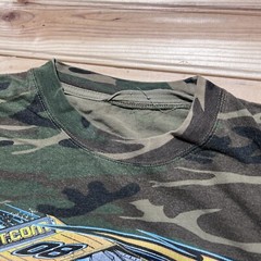 Lucas Oil Dirt Track Outlaw Late Model Dirt Track Racing Shirt Camo Size Large