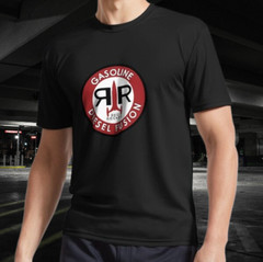 Red Rocket Logo (Color) Active T-Shirt Funny Size Mode American T-shirt