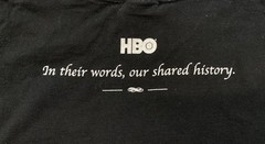 Vintage Unchained Memories 2003 HBO Slavery Documentary Promo T Shirt Sz L