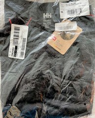 NEW Helly Hansen Merino Light Shirt XXL 100% Merino Wool Black Base Layer TShirt