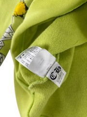 Size M Chrome Hearts Matty Boy Link Hoodie Lime Green