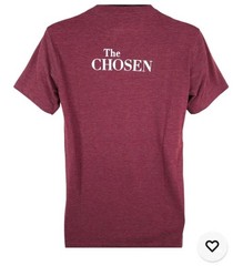The Chosen T Shirt Mens Size XL Red Christian TV Show Not What We Were – NEW!