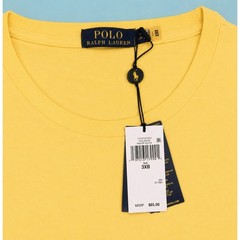Polo Ralph Lauren Mens Winter Yellow Cotton Crewneck T-Shirt 3XB 710/671615022