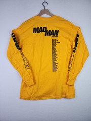 Asap Ferg Mad Man Long Sleeve T Shirt A$AP Mob Awge Tee Rocky Rap Tour Size L
