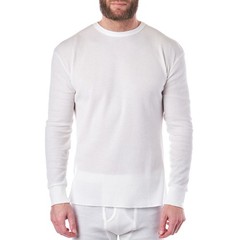 Alpine Swiss Mens Thermal Long Sleeve Top Waffle Knit Shirt Base Layer Underwear