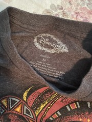 Disney The Lion King Simba T Shirt Size M Gray