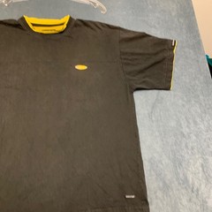 Silver Point T Shirt Mens XL Black Cotton Mesh Lined Casual Crew Neck Summer Tee