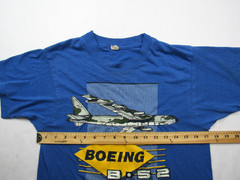 Vtg 80s Screen Stars Boeing B-52 Stratofortress Bomber WWII T-Shirt USAF Sz M