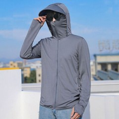 Upf 50+ Men’s Long Sleeve Sun Skin Protection T-Shirt Outdoor Fishing Hoodies Us