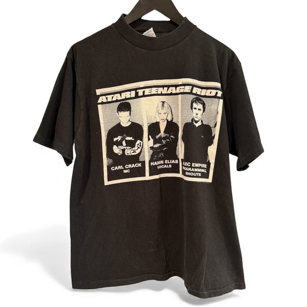 VINTAGE 1997 ATARI TEENAGE RIOT Unisex Cotton Classic T-shirt All Sizes L030