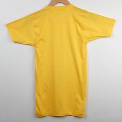 Vintage Cal Cru Adult Small Gold Short Sleeve T-Shirt