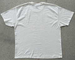 VINTAGE I HUNT WHITE TAIL ALL YEAR LONG T-SHIRT 1991 PARODY HUNTING DEER FUNNY