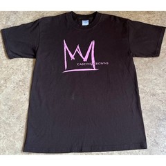Vtg Casting Crowns Band T-Shirt Mens Medium Black Pink Graphic Gildan Ultra