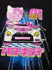 Hello Kitty Men’s and Big Men’s Tokyo Speed Racing Graphic shirt