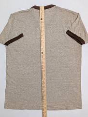 Vtg Mens L Distressed Thin Happiness Is Bluegrass Raccoons Bass T-Shirt USA