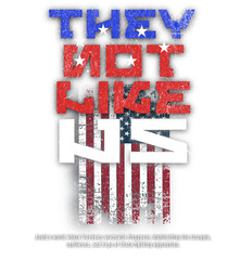 “NOT LIKE US” Exclusive graphic t shirts. DTF high resolution images.