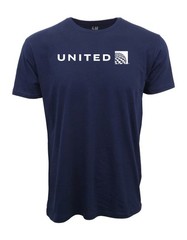 UNITED AIRLINES MENS GRAPHIC T SHIRT