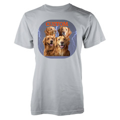 Custom Vintage Bootleg Pet Shirt Pet Photo + Name Custom Dog Portrait Adult Gift