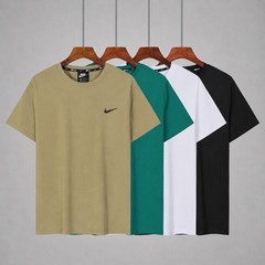 Nike Tiny Swoosh Tee 180G Sorona Men Crew T-Shirt 4 Colors L-4XL Sport Top