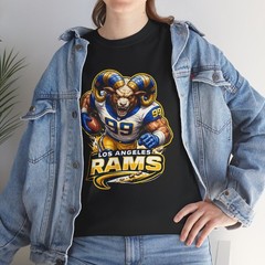 Los Angeles Rams Art Style logo Unisex T SHIRT