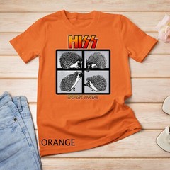HISS – Hedgie Metal A Hedgehog Hard Rock Band Graphic Unisex T-shirt