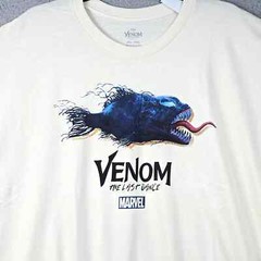 Marvel VENOM Shirt Mens XXL 2XL White Comics Casual Movie Classic Retro 90s NWT