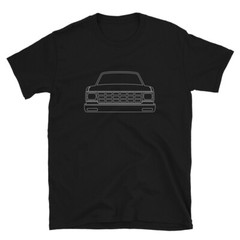 Softstyle T-Shirt For Chevrolet Chevy S10 1987 Truck Car Owners Christmas Gift