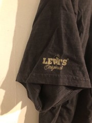 Levis Men’s M Black Graphic T-Shirt Cowboy Desert Horse