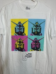 Gundam RX-78 T-Shirt Mens Small Crunchyroll Sunrise Anime Official Licensed