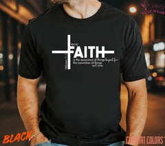 Unisex Hebrews 11:1 Christian T-Shirt, Men T shirt,Women T shirt Gift Religio