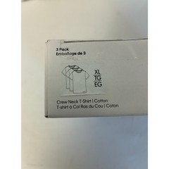 NIB Calvin Klein Crew Neck T-shirts 3 Pack Mens XL White Undershirt Cotton Basic