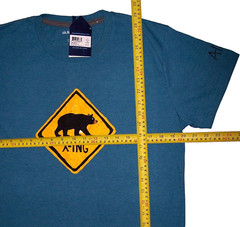 NEW Little Blue House by Hatley Men Bear X-Ing Sleep Shirt Medium