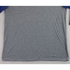 Jezees Blend Chicago Windy City Baseball T-Shirt Mens XL Gray Blue Raglan