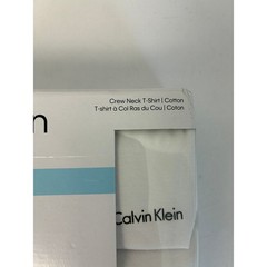 NIB Calvin Klein Crew Neck T-shirts 3 Pack Mens XL White Undershirt Cotton Basic