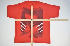 Wolverine Weapon X Red Big Graphic Print XL Comic X-Men Shirt