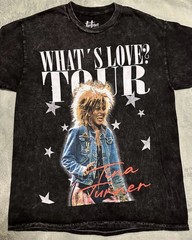Tina Turner What’s Love? Tour 1993 Graphic Washed T-Shirt, XS