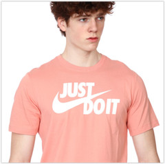 NWT Nike Sportswear JDI Just Do It Tee, light salmon AR5006-824